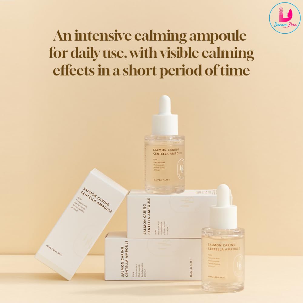 HEVEBLUE Salmon Caring Centella Ampoule [30ml]